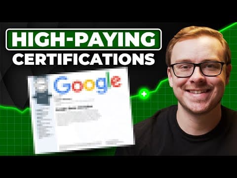 5 FREE Google Certifications That Lead To High-Paying Jobs thumbnail