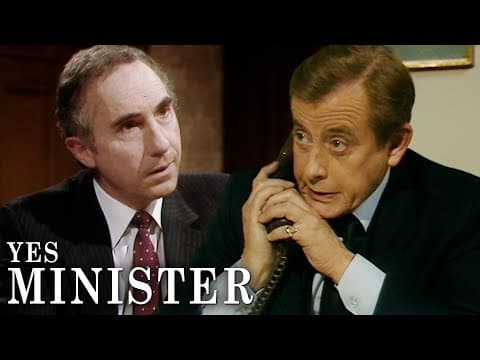 Sir Humphrey and Bernard's Top Moments | Yes Prime Minister  | BBC Comedy Greats thumbnail