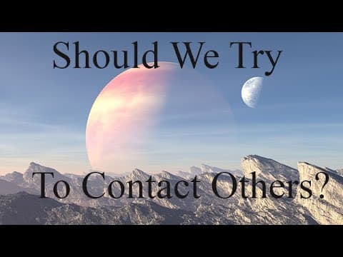 Should We Contact Alien Civilizations or Stay Silent? thumbnail