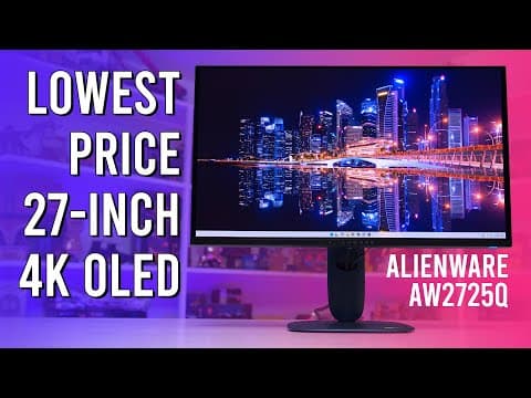 The Best 4K 240Hz OLED Option? - Dell Alienware AW2725Q Review thumbnail