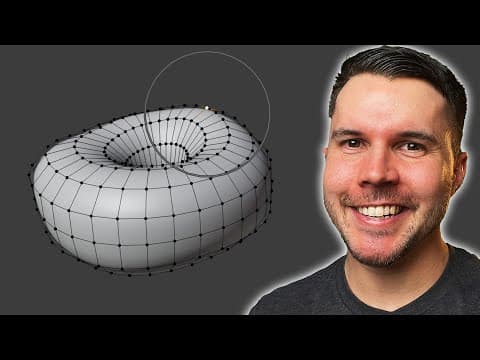 Beginner Blender 4.0 Tutorial - Part 2: Basic Modelling thumbnail
