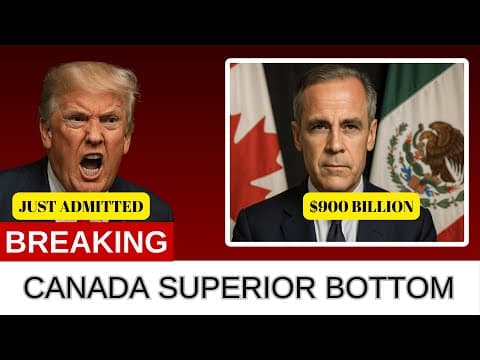 BREAKING: Trump's Trade Rep ADMITS Canada's Superior Position—Greer's SHOCKING Confession! thumbnail