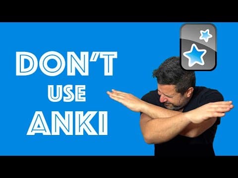 Why I Don't Use Anki to Learn Vocabulary (And Why You Shouldn't Either) thumbnail