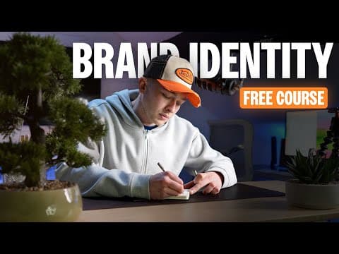 Creating a Brand Identity in 2026 is Simple, Actually (FREE COURSE) thumbnail