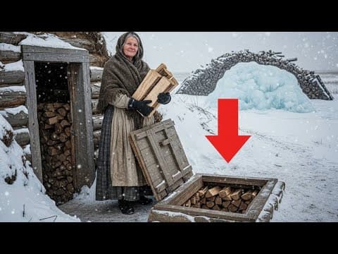 Neighbors Laughed at Her Dugout Cabin Beneath the Home — Until Her Firewood Stayed Dry At Blizzard thumbnail