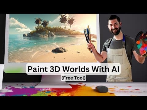 What Are the Best Free AI Tools for Creating 3D Worlds? thumbnail