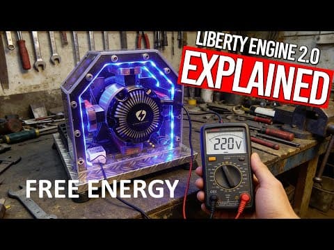 20KW PERPETUAL ENERGY GENERATOR 110-220 Volts thumbnail