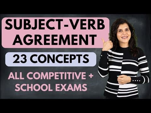 Subject Verb Agreement | Rules In English Grammar With Examples | Subject Verb Concord | ChetChat thumbnail