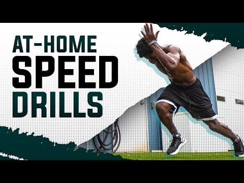 Top 5 Bodyweight SPEED Exercises For Athletes (AT HOME WORKOUT) thumbnail