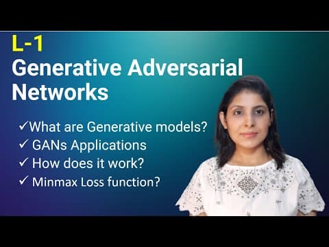 What Are GANs? | Generative Adversarial Networks Explained thumbnail