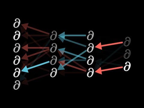 Backpropagation calculus | Deep Learning Chapter 4 thumbnail