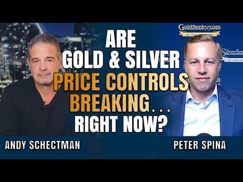 Is This the Moment Gold & Silver Price Controls Start to Fail? | Peter Spina & Andy Schectman thumbnail