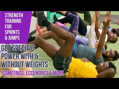 LONG JUMP, TRIPLE JUMP & SPRINTS What STRENGTH TRAINING SHOULD YOU DO? thumbnail
