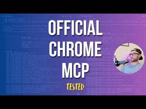 Official Chrome MCP Beats Playwright (More Tools & Less Tokens) thumbnail