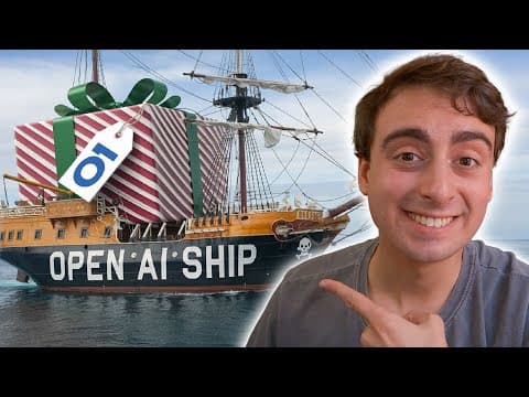 Open AI SHIPS! o1 FULL & ChatGPT Pro - First Impressions thumbnail