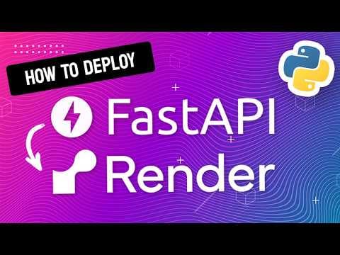 Deploy Your Python API to Render Cloud in 5 Mins | Free & Easy! thumbnail