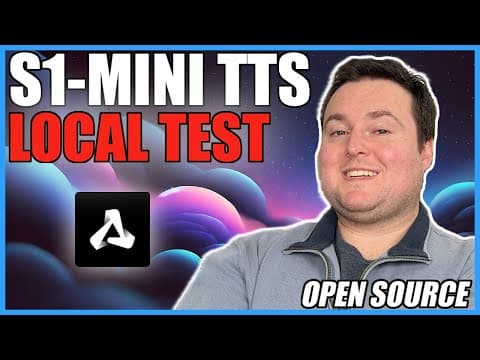OpenAudio S1 Mini TTS LOCAL Test & Install (Multilingual Voice Cloning!) thumbnail