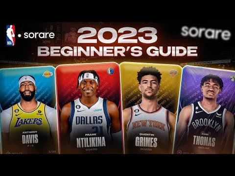 Sorare Ultimate Beginners Guide 2023 thumbnail