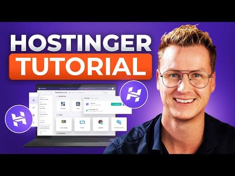 Complete Hostinger Tutorial 2026 | Get A Free .com Domain thumbnail