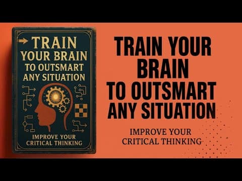 Train Your Brain to Outsmart Any Situation - Improve Your Critical Thinking Skills | Audiobook thumbnail