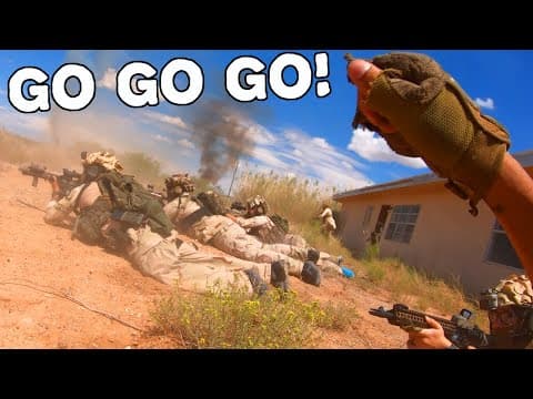 Every Second Of Action From An American Milsim Airsoft Event (HK416A5, Krytac Alpha CRB, CYMA M4) thumbnail