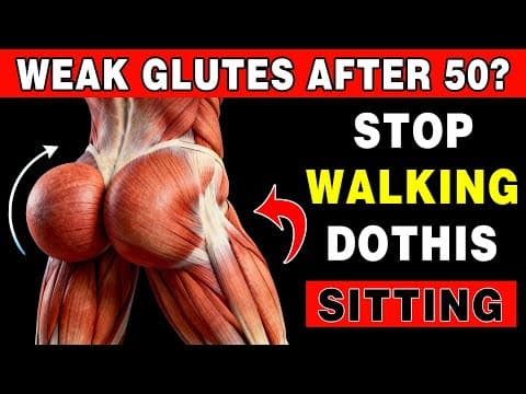 Over 50? 5 Essential Exercises to Quickly Build Stronger Glutes | Senior Wellness thumbnail