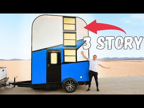 I built a TRIPLE DECKER micro camper! thumbnail