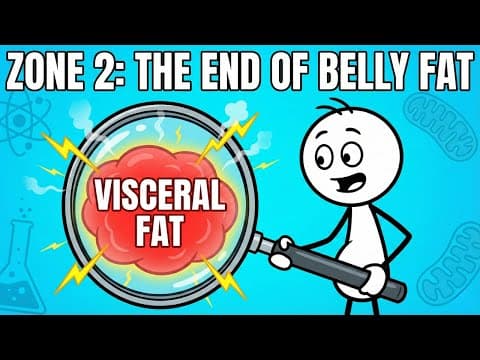 Indoor Zone 2: 6 Ways to Burn Visceral Fat Without Walking Outside (Science Explained) thumbnail