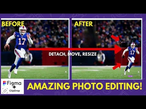AMAZING Photo Effects:  Clipdrop's New Figma Plugin Preview thumbnail