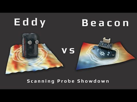 3D Printer Bed Mesh Generation Will NEVER Be The Same - Eddy v.s. Beacon thumbnail