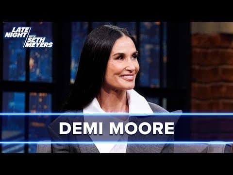 Demi Moore Thinks the Scariest Scene of The Substance Involves Dennis Quaid and Shrimp thumbnail
