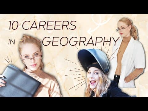 What can I do with a Geography degree? // 10 REALISTIC and INTERESTING careers! thumbnail