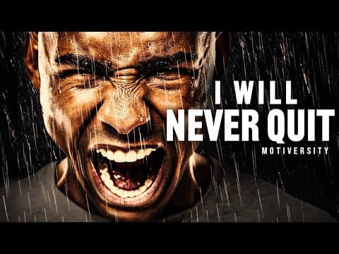 I WILL NEVER QUIT, NO MATTER THE CIRCUMSTANCES - Motivational Speech (Featuring Demetrius Thigpen) thumbnail