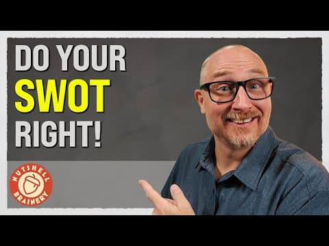 How to Do a SWOT Analysis thumbnail