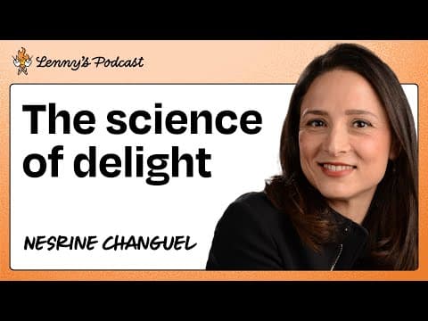A 4-step framework for building delightful products | Nesrine Changuel (Spotify, Google, Skype) thumbnail