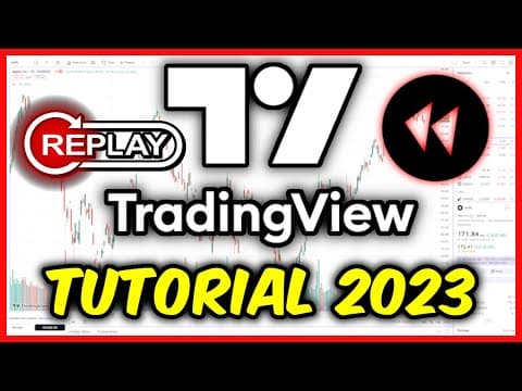 TradingView Replay Mode Tutorial (2026) - TradingView Bar Replay - Replay on TradingView thumbnail