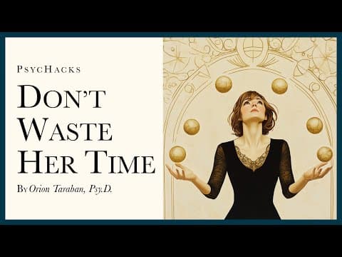 Don't waste her time: how women set themselves up to fail thumbnail