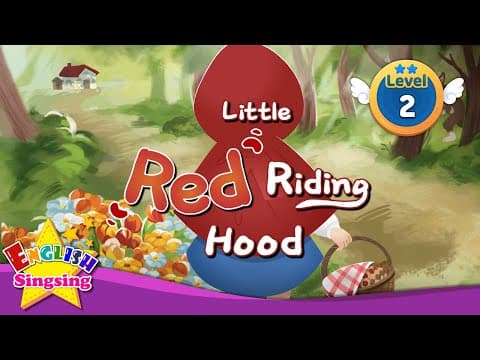 Little Red Riding Hood - Fairy tale - English Stories (Reading Books) thumbnail
