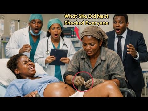 12 Doctors Couldn’t Deliver the Billionaire’s Baby — Until a Poor Cleaner Walked In And Did What.... thumbnail