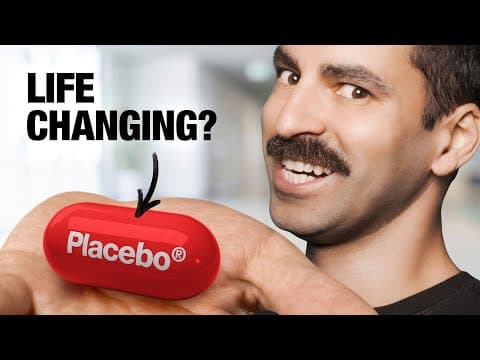 How to use the placebo effect to (actually) feel better thumbnail