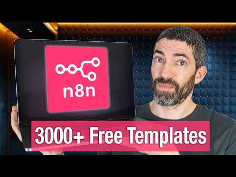 How to Use Free n8n Templates Without Breaking Everything – Beginner Tutorial thumbnail