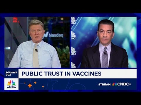 Dr. Gottlieb: FDA is systemically trying to dismantle components of the vaccine approval process thumbnail