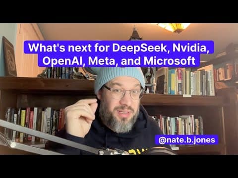 What's next for DeepSeek, NVIDIA, OpenAI, Meta, and Microsoft thumbnail