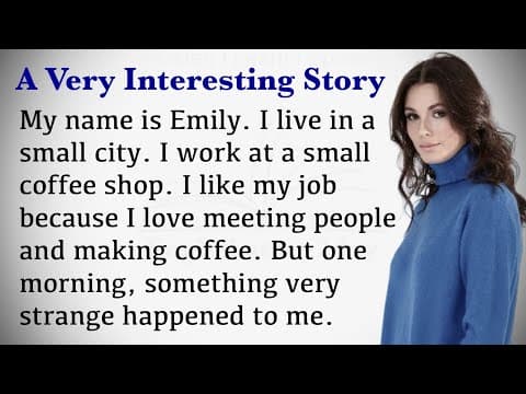 English listening practice through story. thumbnail