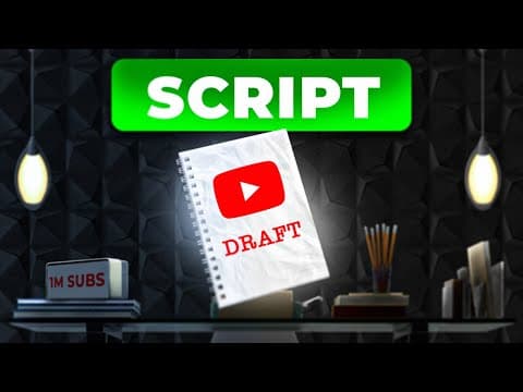 How to Write Scripts for YouTube Videos thumbnail