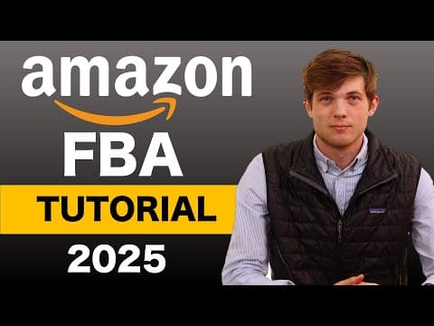 Amazon FBA For Beginners 2023 (Step by Step Tutorial) thumbnail