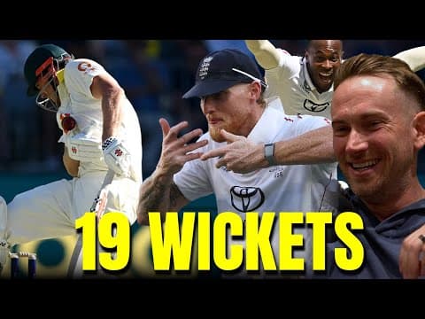Carnage as England Speed Rocks Australia | AUS v ENG | Day 1 | Perth Test thumbnail