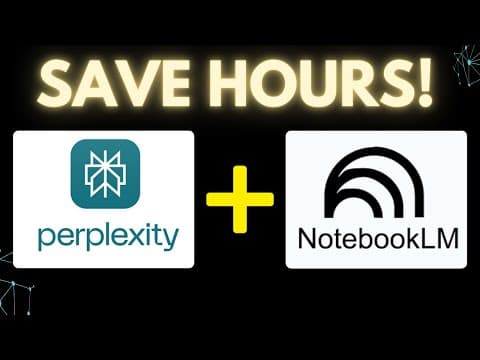 This NotebookLM + Perplexity Workflow Will Boost Your Research Output by 90% thumbnail