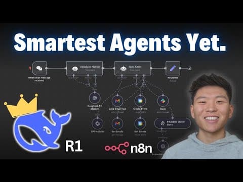 How to Actually Build Agents with DeepSeek R1 in n8n (Without OpenRouter) thumbnail