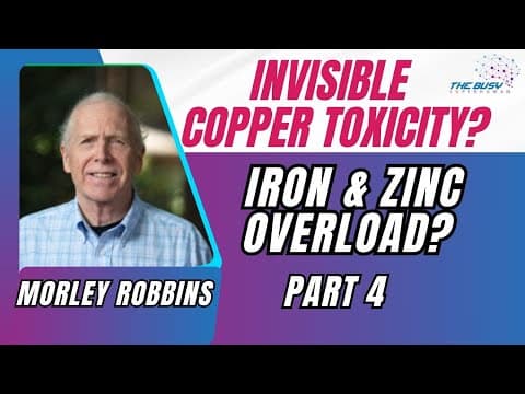 Your Blood Tests Are Lying About Iron, Zinc & Copper Levels - Morley Robbins Part 4 thumbnail
